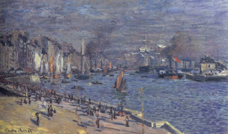 Claude Monet Port of Le Havre
